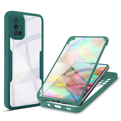Acrylic + TPU 360 Degrees Full Coverage Shockproof Phone Case, For Samsung Galaxy S21 5G, For Samsung Galaxy A13 5G, For Samsung Galaxy A32 4G, For Samsung Galaxy A32 5G, For Samsung Galaxy A51 4G, For Samsung Galaxy A52 5G / 4G, For Samsung Galaxy A71...