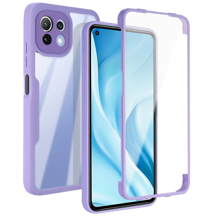 Acrylic + TPU 360 Degrees Full Coverage Shockproof Phone Case, For Xiaomi Mi 11, For Xiaomi Mi 11 Lite, For Xiaomi Mi 11T / 11T Pro, For Xiaomi Redmi Note 11 5G China, For Xiaomi Redmi Note 11 Pro / Note 11 Pro+