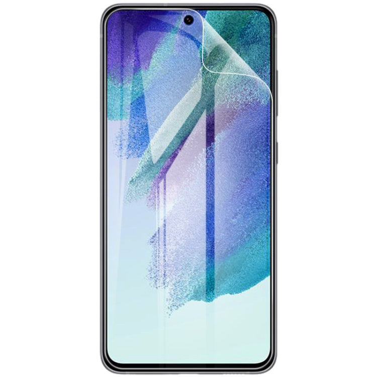2 PCS imak Curved Full Screen Hydrogel Film Front Protector, For Samsung Galaxy S21 FE 5G