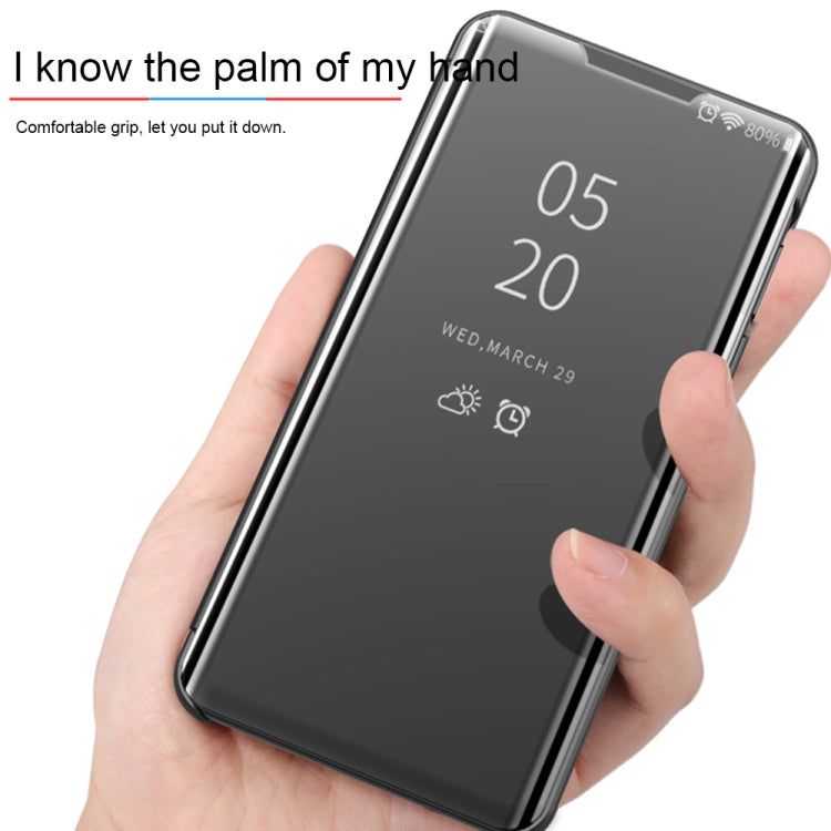 Plated Mirror Horizontal Flip Leather Case with Holder, For Galaxy S20+, For Galaxy S20 Ultra, For Galaxy S20, For Xiaomi Mi Note10 / Note 10 Pro