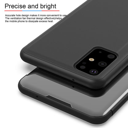 Plated Mirror Horizontal Flip Leather Case with Holder, For Galaxy S20+, For Galaxy S20 Ultra, For Galaxy S20, For Xiaomi Mi Note10 / Note 10 Pro