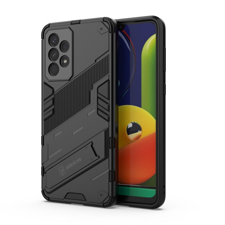 Punk Armor 2 in 1 PC + TPU Shockproof Phone Case with Invisible Holder, For Samsung Galaxy A33 5G, For Samsung Galaxy A53 5G, For Samsung Galaxy A73 5G