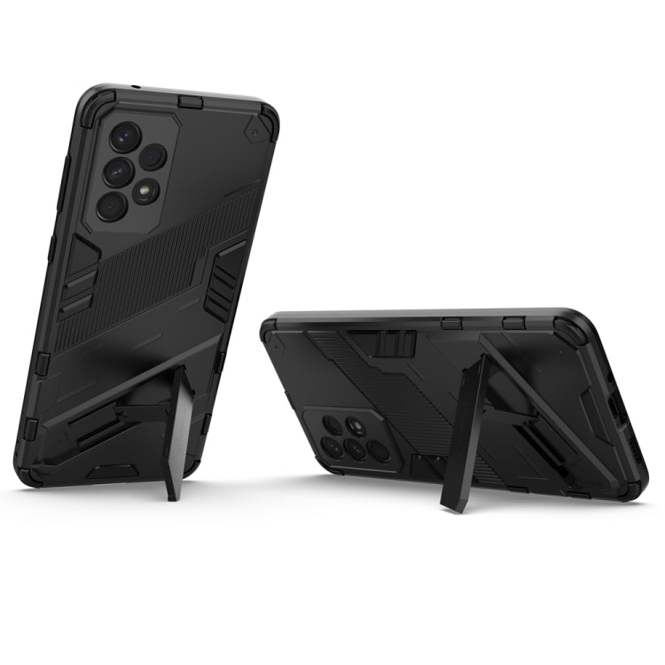 Punk Armor 2 in 1 PC + TPU Shockproof Phone Case with Invisible Holder, For Samsung Galaxy A33 5G, For Samsung Galaxy A53 5G, For Samsung Galaxy A73 5G