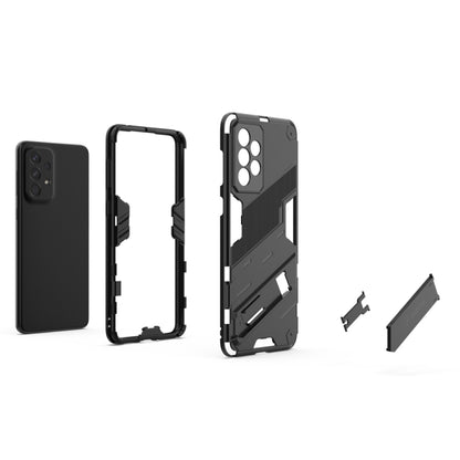 Punk Armor 2 in 1 PC + TPU Shockproof Phone Case with Invisible Holder, For Samsung Galaxy A33 5G, For Samsung Galaxy A53 5G, For Samsung Galaxy A73 5G