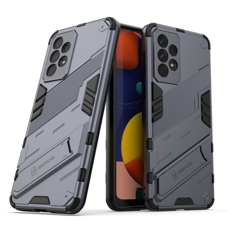 Punk Armor 2 in 1 PC + TPU Shockproof Phone Case with Invisible Holder, For Samsung Galaxy A33 5G, For Samsung Galaxy A53 5G, For Samsung Galaxy A73 5G