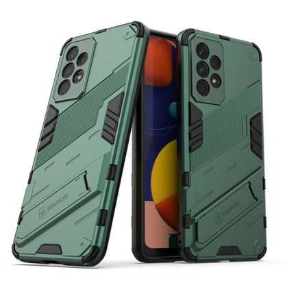 Punk Armor 2 in 1 PC + TPU Shockproof Phone Case with Invisible Holder, For Samsung Galaxy A33 5G, For Samsung Galaxy A53 5G, For Samsung Galaxy A73 5G