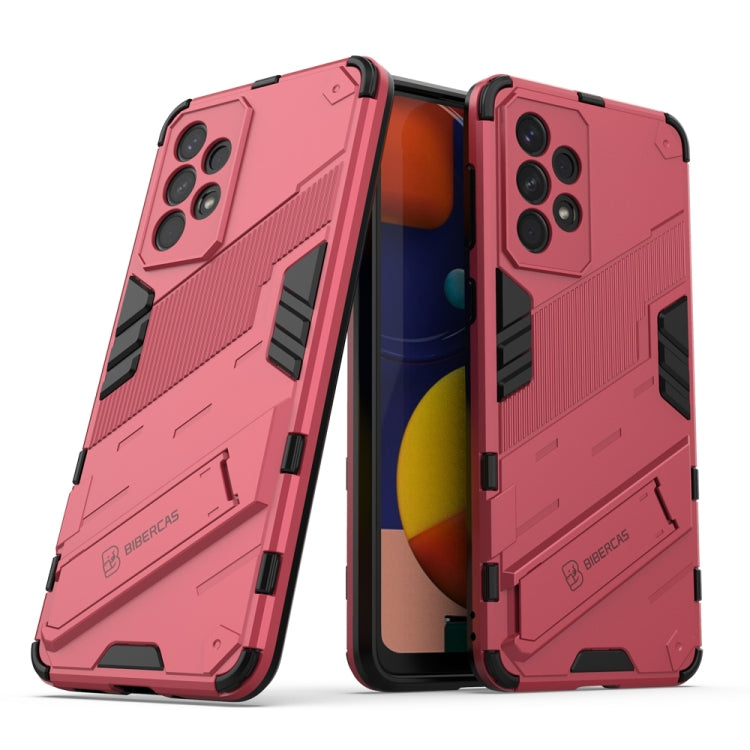 Punk Armor 2 in 1 PC + TPU Shockproof Phone Case with Invisible Holder, For Samsung Galaxy A33 5G, For Samsung Galaxy A53 5G, For Samsung Galaxy A73 5G