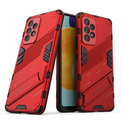 Punk Armor 2 in 1 PC + TPU Shockproof Phone Case with Invisible Holder, For Samsung Galaxy A33 5G, For Samsung Galaxy A53 5G, For Samsung Galaxy A73 5G
