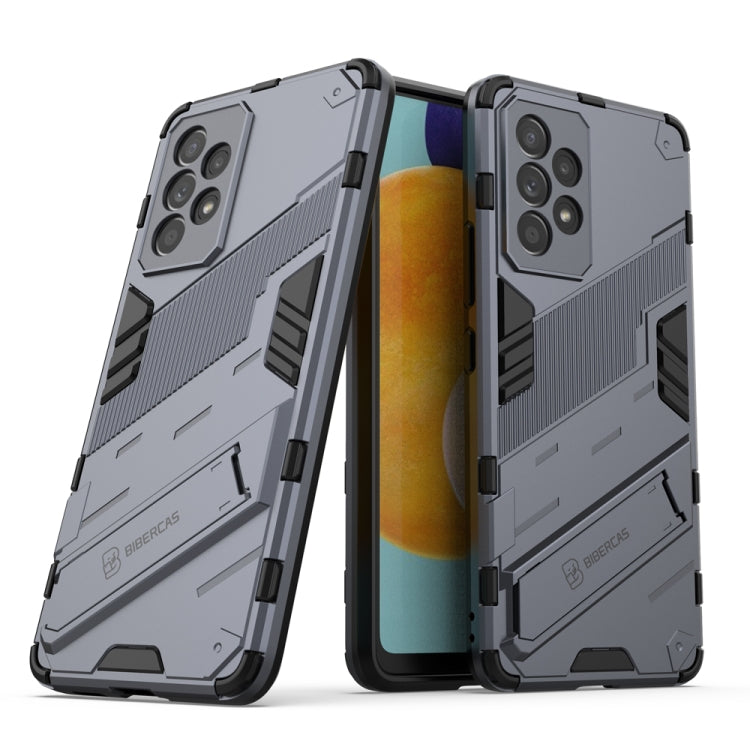 Punk Armor 2 in 1 PC + TPU Shockproof Phone Case with Invisible Holder, For Samsung Galaxy A33 5G, For Samsung Galaxy A53 5G, For Samsung Galaxy A73 5G