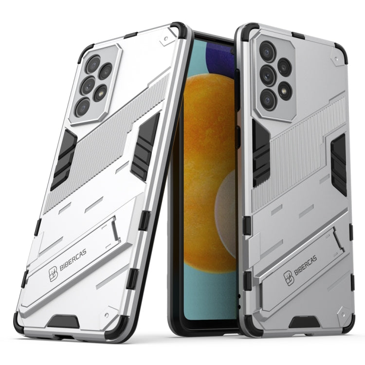 Punk Armor 2 in 1 PC + TPU Shockproof Phone Case with Invisible Holder, For Samsung Galaxy A33 5G, For Samsung Galaxy A53 5G, For Samsung Galaxy A73 5G
