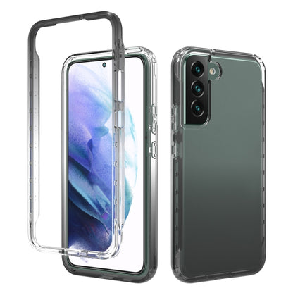Transparency Two-color Gradient PC+TPU Phone Case, For Samsung Galaxy S22 5G, For Samsung Galaxy S22+ 5G, For Samsung Galaxy S22 Ultra 5G
