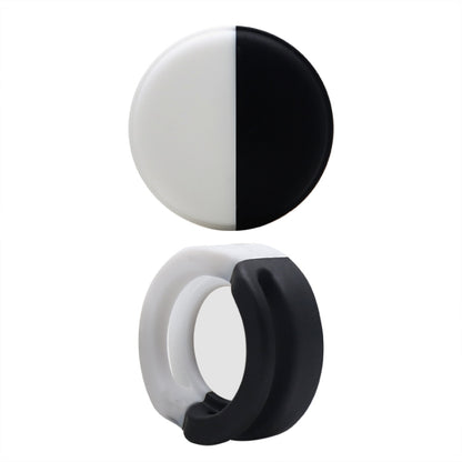Pet Collar Anti-scratch Shockproof Silicone Case For AirTag 2nd Gen / AirTag 1st Gen, 34x34x17.3mm, 34x34x16.7mm