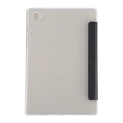 Silk Texture 3-fold Leather Tablet Case, For Samsung Galaxy Tab A8 10.5 2021 X200 / X205
