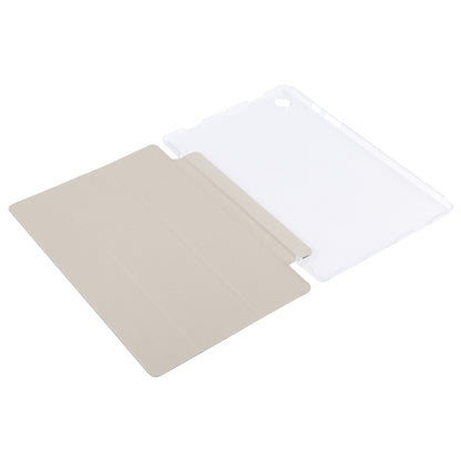 Silk Texture 3-fold Leather Tablet Case, For Samsung Galaxy Tab A8 10.5 2021 X200 / X205