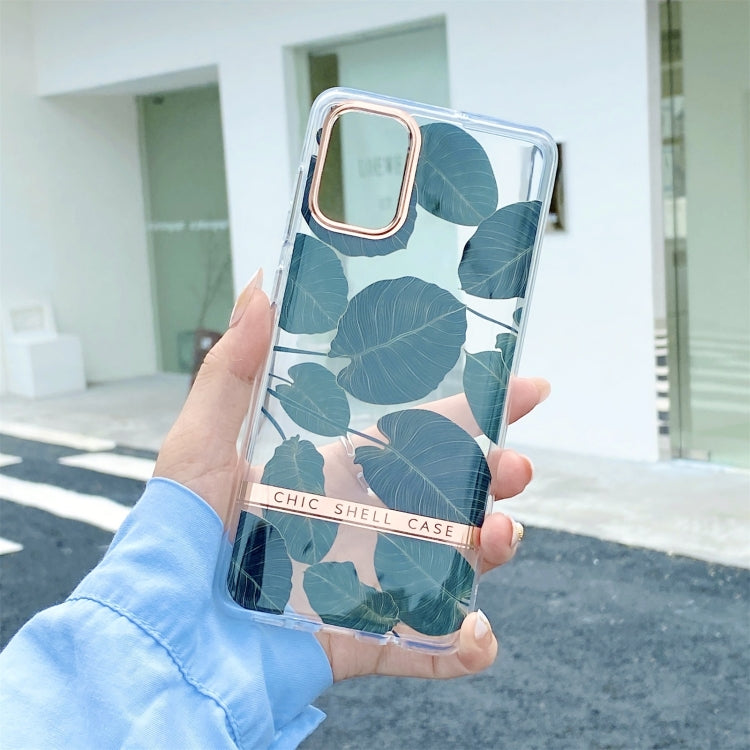 Translucent Plating Flower Phone Case, For Samsung Galaxy S22 5G, For Samsung Galaxy S22+ 5G, For Samsung Galaxy S21 5G, For Samsung Galaxy S21+ 5G, For Samsung Galaxy S21 Ultra 5G, For Samsung Galaxy Note20, For Samsung Galaxy S21 FE 5G