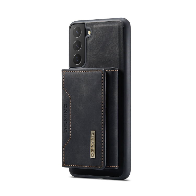 DG.MING M2 Series 3-Fold Multi Card Bag + Magnetic Back Cover Phone Case, For Samsung Galaxy S22 5G, For Samsung Galaxy S22+ 5G, For Samsung Galaxy S22 Ultra 5G