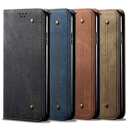 Denim Texture Casual Style Leather Phone Case, For Samsung Galaxy A13 5G/4G/A04/A04S