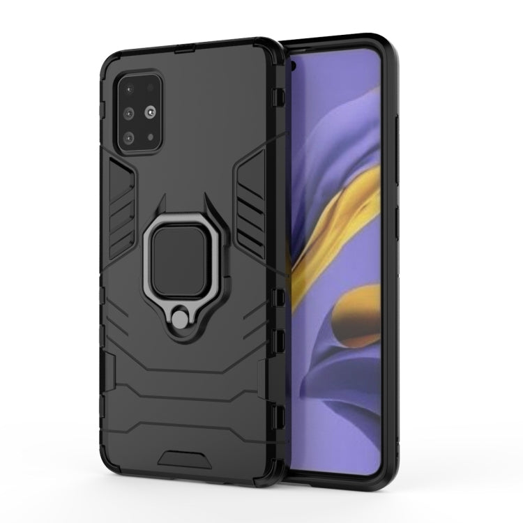 Shockproof PC + TPU Protective Case with Magnetic Ring Holder, For Galaxy A51, For Huawei Honor V30, For Galaxy A71, For Vivo V17 (India)