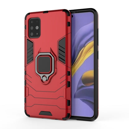 Shockproof PC + TPU Protective Case with Magnetic Ring Holder, For Galaxy A51, For Huawei Honor V30, For Galaxy A71, For Vivo V17 (India)