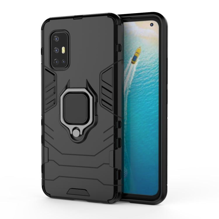 Shockproof PC + TPU Protective Case with Magnetic Ring Holder, For Galaxy A51, For Huawei Honor V30, For Galaxy A71, For Vivo V17 (India)