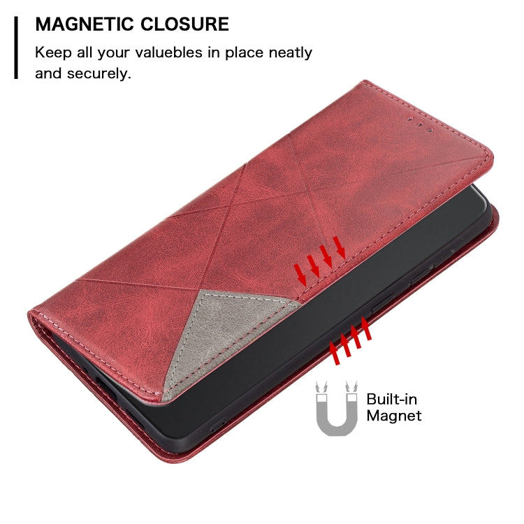 Prismatic Invisible Magnetic Leather Phone Case, For Samsung Galaxy A13 4G, For Samsung Galaxy A33 5G, For Samsung Galaxy A73 5G, For Xiaomi 12