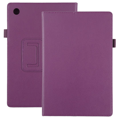 Litchi Texture Solid Color Leather Tablet Case, For Samsung Galaxy Tab A8 10.5 2021