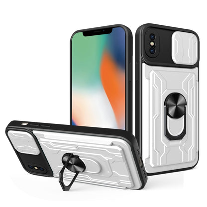 Sliding Camshield Card Phone Case, For iPhone X / XS, For iPhone XR, For iPhone XS Max, For iPhone 7 / 8 / SE 2022 / SE 2020, For iPhone 7 Plus / 8 Plus