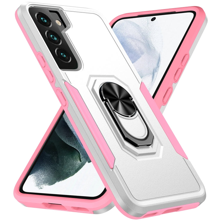 Pioneer Armor Heavy Duty PC + TPU Holder Phone Case, For Samsung Galaxy S22+ 5G, For Samsung Galaxy S22 Ultra 5G