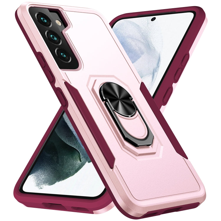 Pioneer Armor Heavy Duty PC + TPU Holder Phone Case, For Samsung Galaxy S22+ 5G, For Samsung Galaxy S22 Ultra 5G