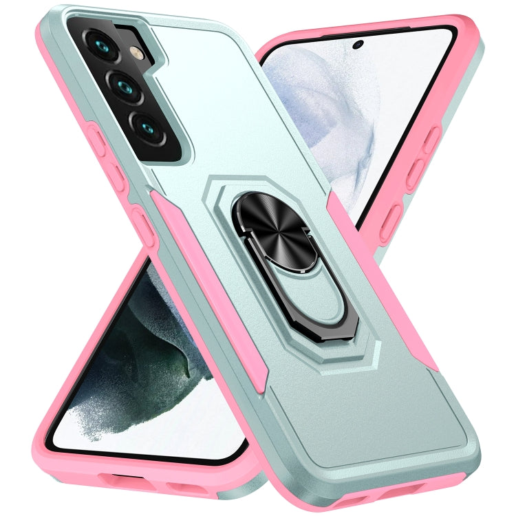Pioneer Armor Heavy Duty PC + TPU Holder Phone Case, For Samsung Galaxy S22+ 5G, For Samsung Galaxy S22 Ultra 5G