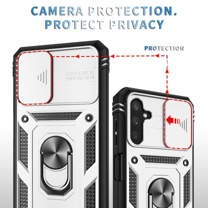 Sliding Camera Cover Design TPU + PC Protective Phone Case, For Samsung Galaxy A13 5G