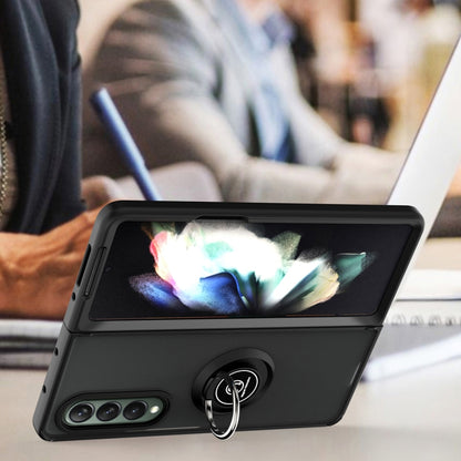Q Shadow 1 Series TPU + PC Holder Phone Case, For Samsung Galaxy Z Fold3 5G