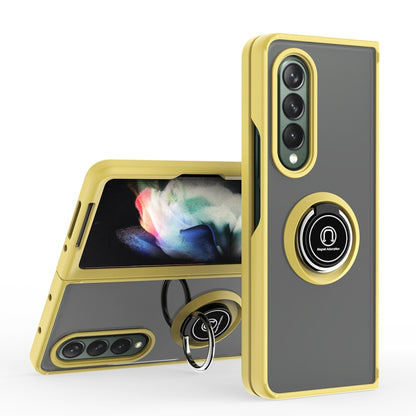 Q Shadow 1 Series TPU + PC Holder Phone Case, For Samsung Galaxy Z Fold3 5G