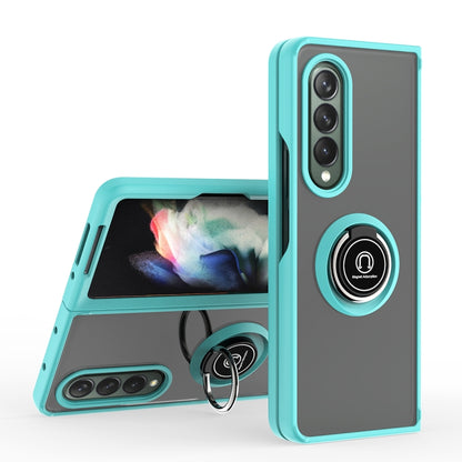 Q Shadow 1 Series TPU + PC Holder Phone Case, For Samsung Galaxy Z Fold3 5G