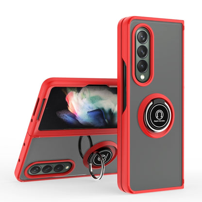 Q Shadow 1 Series TPU + PC Holder Phone Case, For Samsung Galaxy Z Fold3 5G