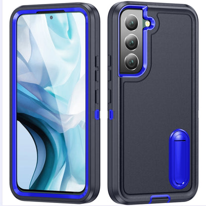 3 in 1 Rugged Holder Phone Case, For Samsung Galaxy S22 5G, For Samsung Galaxy S22+ 5G, For Samsung Galaxy S22 Ultra 5G