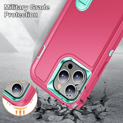 3 in 1 Rugged Holder Phone Case, For iPhone 11 Pro, For iPhone 11 Pro Max