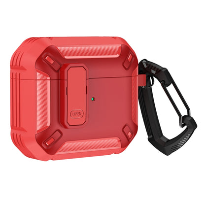 Shield Shockproof Earphone Protective Case with Hook For AirPods 3, For AirPods 3