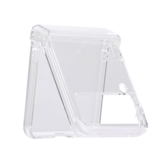 Hinge Fold Transparent PC Phone Case, For Samsung Galaxy Z Flip3 5G