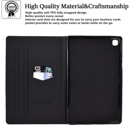 Electric Pressed TPU Leather Tablet Case, For Samsung Galaxy Tab A 10.1 2019