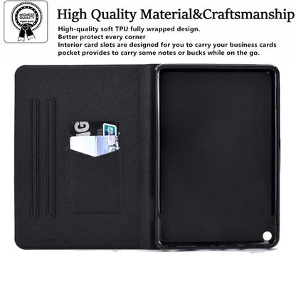 Electric Pressed TPU Leather Tablet Case, For Amazon Kindle Fire HD 8 2020, For Amazon Kindle Fire HD 10 2021, For Amazon Kindle Paperwhite 4 / 3 / 2 / 1, For Amazon Kindle Paperwhite 5, For Lenovo Tab M10, For Lenovo Tab M10 HD 2ND X306X              ...