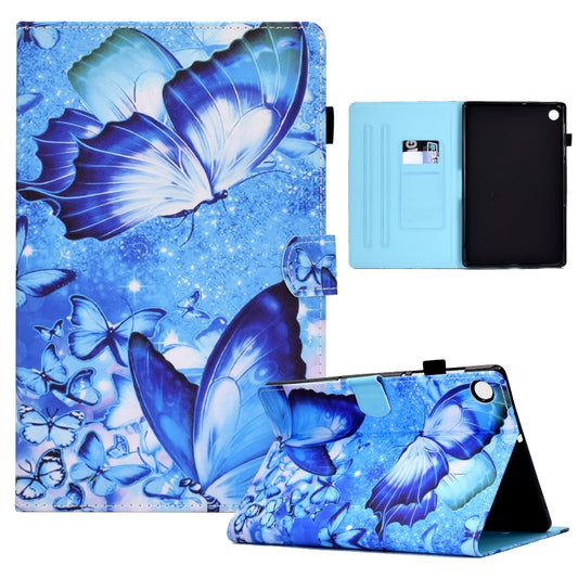 Sewing Pen Slot Leather Tablet Case, For Samsung Galaxy Tab A8, For Samsung Galaxy Tab A7 Lite T220, For Samsung Galaxy Tab A 8.0 2019 T290, For Samsung Galaxy Tab A 8.0 T350, For Samsung Galaxy Tab A7 10.4 2020 T500