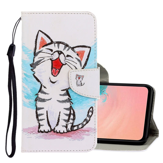 3D Colored Drawing Horizontal Flip PU Leather Case with Holder & Card Slots & Wallet, For Galaxy S20+, For Galaxy S20, For Galaxy S20 Ultra