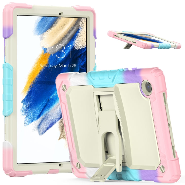 Shockproof Beige Silicone + PC Tablet Protective Case, For Samsung Galaxy Tab A8 10.5 2021