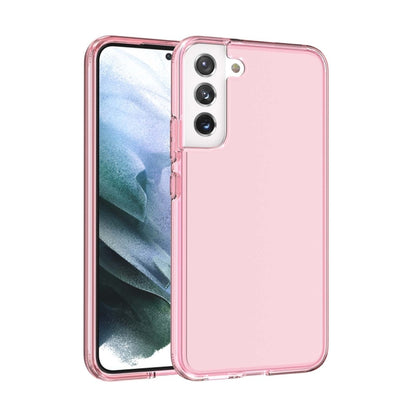 Shockproof Terminator Style Transparent Protective Phone Case, For Samsung Galaxy S21 FE 5G