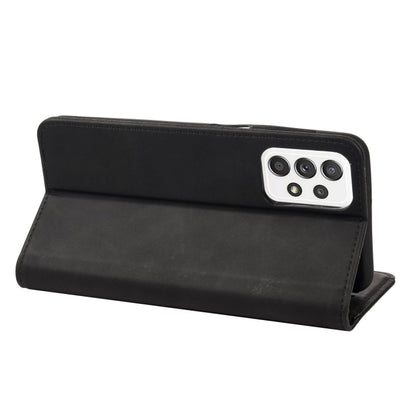 Skin Feel Splicing Leather Phone Case, For Samsung Galaxy A23 5G