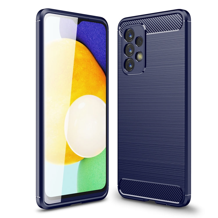 Brushed Texture Carbon Fiber TPU Phone Case, For Samsung Galaxy A23 5G, For Xiaomi Redmi K50 Pro, For Xiaomi Redmi K50
