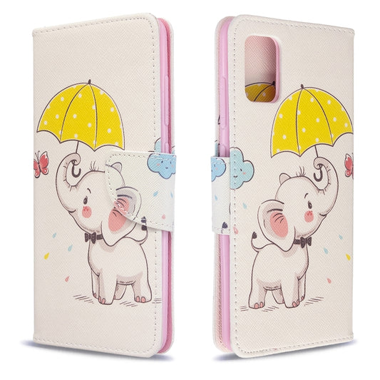Colored Drawing Pattern Horizontal Flip Leather Case with Holder & Card Slots & Wallet, For Xiaomi Redmi Note 8T, For Xiaomi CC9 Pro, For Galaxy A51, For Galaxy S20, For Galaxy S20+, For Galaxy S20 Ultra, For Galaxy A71