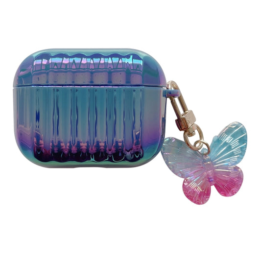 Color Plated PC Earphone Case with Butterfly Clasp, For AirPods 1 / 2, For AirPods Pro