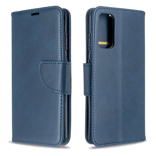 Retro Lambskin Texture Pure Color Horizontal Flip PU Leather Case with Holder & Card Slots & Wallet & Lanyard, For Samsung Galaxy S20, For Samsung Galaxy A51, For Samsung Galaxy A71, For Samsung Galaxy S20+, For Samsung Galaxy S20 Ultra